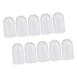 FOMIYES 10 Stück Elastische Zehenschutzkappen Transparent Abriebfest Schützend bei...