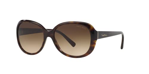 Giorgio Armani Sunglasses Tortoise Frame, Brown Lenses, 56MM