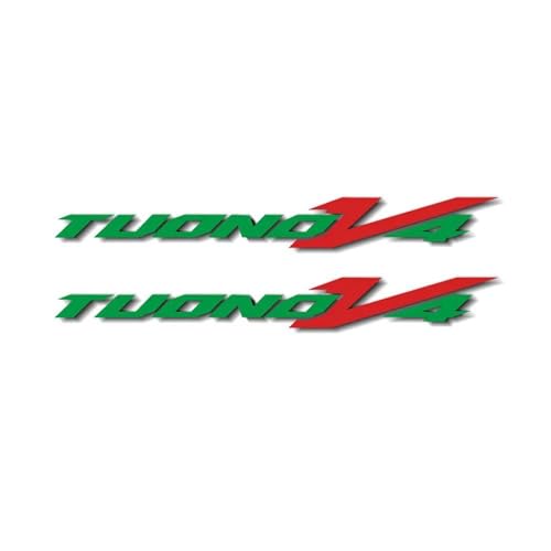 Autocollants réfléchissants moto étanches design adhésif pour réservoir Aprilia Tuono V4