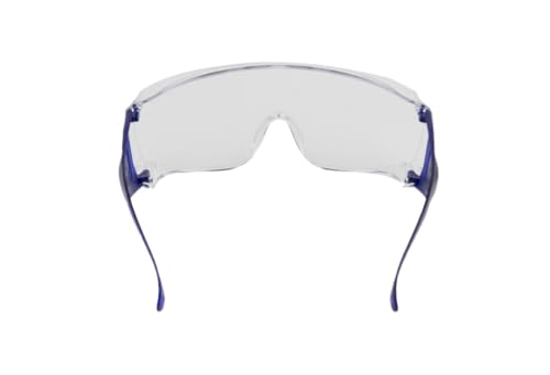 Image of Karam ES007 Safety Goggles with Clear Lens | Scratch & Impact Resistant | Safety Glasses for Multipurpose Use for Pollution, Dust, Riding & Construction Work