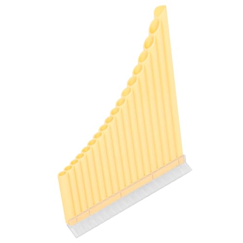 Yardwe 16-flute Pan Flute in c Key Musical Instrument for Students Music Book