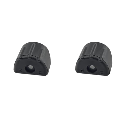 2PCS RC Car Shock Absorber Protection Cover Shock Absorption Cap for RC Car Truck Protection Parts (Black)