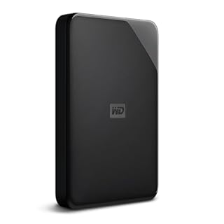 WD 2TB Elements AE Hard Disk Esterno Portatile, USB 3.2 Gen 1 SuperSpeed/USB 3.0, Espandibilità plug-and-play, Formatto per Windows, Nero