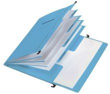 PAGNA Personalakte - 5 tlg., mit H ngeschienen, blau