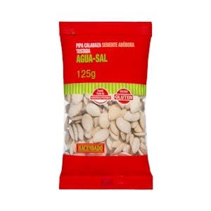Pipas calabaza tostadas Hacendado aguasal Paquete 125 g Pack 2