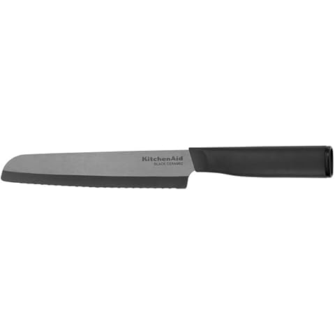 KitchenAid Classic Brotmesser, Keramik, 15,2 cm Cover