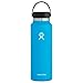 Price comparison product image HYDRO FLASK - Water Bottle 1180 ml (40 oz) - Vacuum Insulated Stainless Steel Water Bottle Flask with Leak Proof Flex Cap with Strap - BPA-Free - Wide Mouth - Pacific
