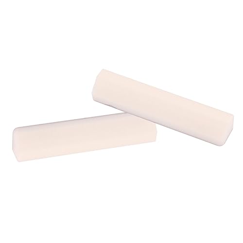 Totority 5pcs Guitar Bone Nut and Saddle Set Diy Hard Buffalo Bone Acoustic Guitar Ukulele Banjo String Instrument Accessory Gl606 Real Standard Performance