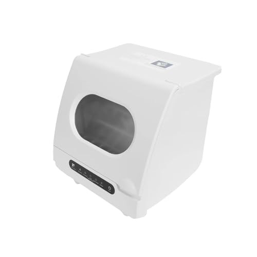 PUFAHAU Lavavajillas - Pequeño Lavavajillas De Sobremesa Doméstico, Sin Instalación, Totalmente Automático, con Secado Inteligente, para 6 Personas, Casa, Apartamento Y Autocaravana.