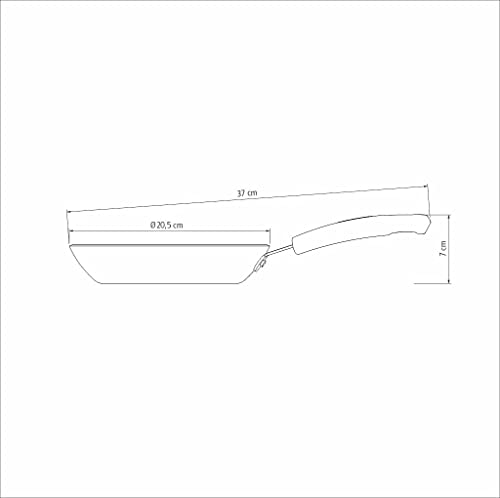 Frigideira Tramontina Sicília em Alumínio com Revestimento Interno e Externo em Starflon Excellent A