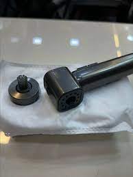 Image of Gun-Grey Square Health Faucet Set with Holder - Dual-Mode Handheld Bidet Sprayer for Toilet, Adjustable Pressure Jet & Gentle Spray, Flexible Hose (No Drilling Required)