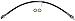Dorman H622672 Front Passenger Side Brake Hydraulic Hose Compatible with Select Lexus Models