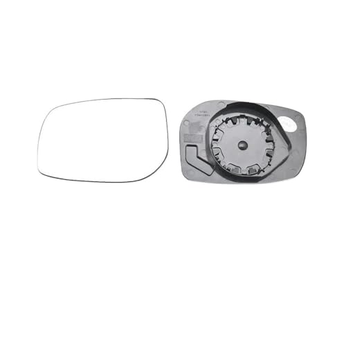 Paire de verres de rétroviseur blanc haute clarté pour Yaris 2008-2014 non chauffant