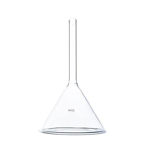 Équipements et fournitures de laboratoire entonnoir triangulaire verre épais 40 à 150 mm