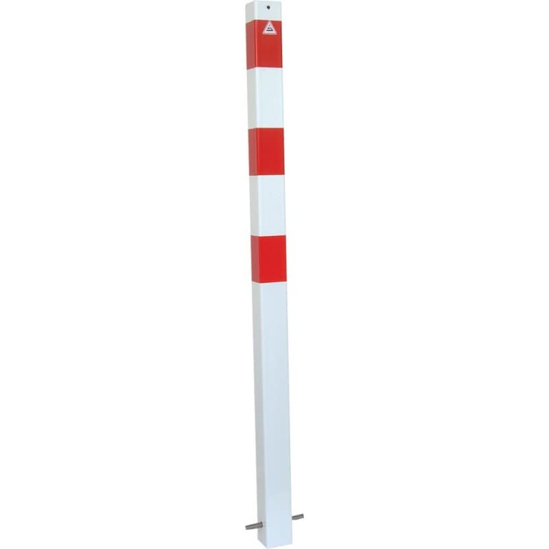 Format 4250384711504 - Absperrpf. Ortsf. Einbet.70 X 70Mm. R/W. Gl 1300Mm