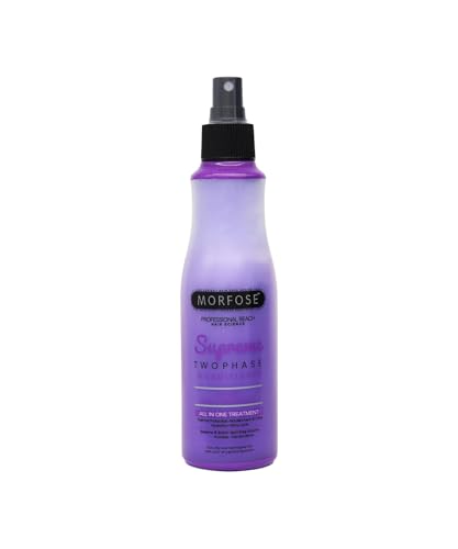 Morfose Supreme Acondicionador de 2 fases – Acondicionador de cabello bifásico para un cuidado intensivo y brillo – 220 ml