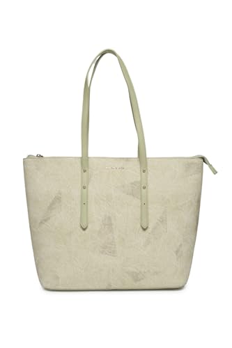 Image of Allen Solly Women's Large Tote Shoulder Bag | Premium PU Leather | Structured Shape | Everyday Comfort | Office & Work