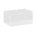 MYCENSE Reptile Feeding Box Ventilation Holes Acrylic Transparent Turtles Box Breathable for Frog Turtle Frogs Chameleons, 30x20x15cm