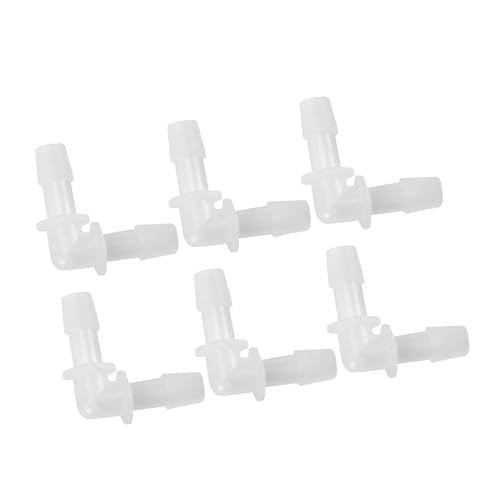 REPAIROCK 6Pcs Automotive Vacuum Tubing Connector - Car 90 Degree 9.5mm / 3/8