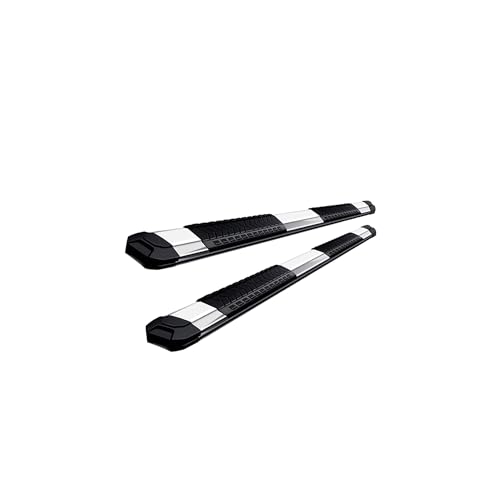 Estribos Black Horse Silver Aluminum para Chevrolet Colorado y GMC Canyon miniatura 1