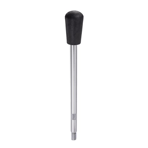 Image of HARFINGTON Clamping Handles M8 Thread 200mm (8 inch) Length Chrome Plated Revolving Crank Handle Grip Handwheel Screw Stem for Lathe Machine