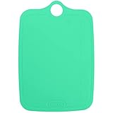 Food Safe, Scratch-resistant, Knife Friendly, Flexible, Dishwasher, Ergonomic Design - TPU Cutting Board BPA free, Chopping Mat 13.7