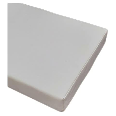 Deck Bench Cushion Waterproof Garden Seat Cushion With High Density Sponge 2/3 Seater Chair Pads For Outdoor/Indoor Furniture (Beige,60 * 45 * 5cm) Cover