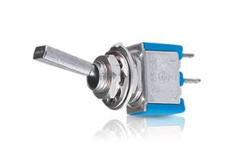 Spst Flatted Metal Lever Toggle Switch #TOP1