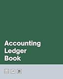 Accounting Ledger Book: Income Expense Record Tracking Book Bookkeeping Record Book for Self-Employed