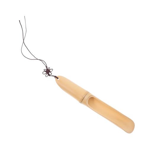 Cabilock Natural Bamboo Teaspoon Tea Scoop for Chinese Tea Kungfu Style Teaware Home Office Use