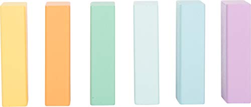 Small Foot 11722 50 Pastel Wooden Building Block Playset- Stacking Toys thumb #5