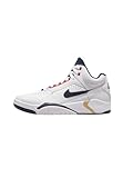 Mid LTR Flight Lite Air by Nike - White, Midnight Navy, University Red