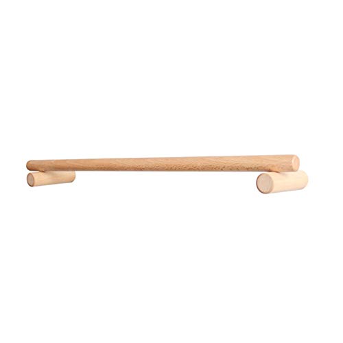 whelsara Toallero Nórdico De Madera para Baño De Pared Estante De Madera Maciza para Baño Estante De Cocina Estante De Almacenamiento De Toallas Colgante De Baño Adecuado para El Hogar Exceptional Cover