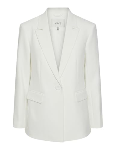 YAS Likka LS Blazer S. Noos, Color Blanco., 42