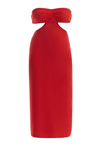 Robe midi avec découpes femme pour vos soirées d'été et cocktails