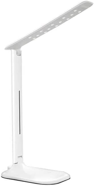 Desk Lamp Reading Light Desk Light Reading Lamp Foldable LED Desk Lamp USB Charging Dimmable Desk Lamps Student Learning Reading Led Eye Protection Table Lamp Office Lamp Study Lamp (Color : White)