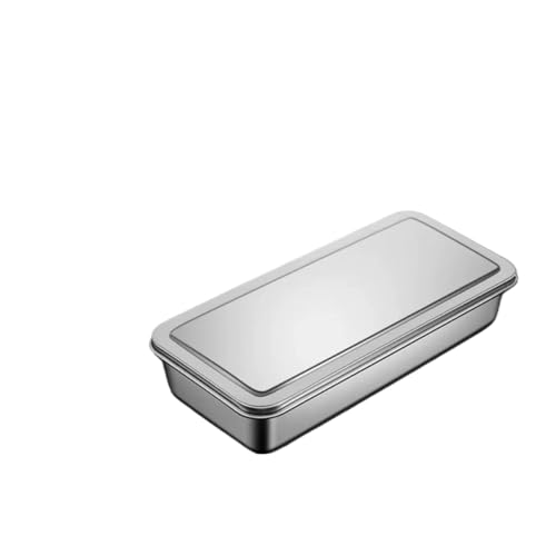 ステンレスバット 15セット 265×345×50mm 業務用 厨房用品 楽天市場】ステンレスバット 浅型 (15枚取サイズ)【業務用