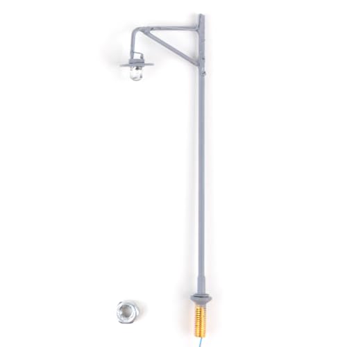 1:50/1: 87 Railway Post Lampade 3V/12V Modellismo Treno Lampione Strada Giardino Miniatura Luce FAI DA TE per Moss Accessori Tipo 6