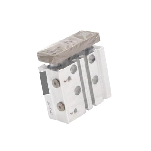 Cylindre guidé 3 axes TCM12X20S vérin pneumatique à triple tige linéaire