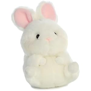 Auroraroundrollypetbunbunbunnystuffedanimaladorablecompanionsonthegofunwhite5inches Urban Country Home Decor Aurora round rolly pet bunbun bunny stuffed animal adorable companions on the go fun white 5 inches urban country home decor