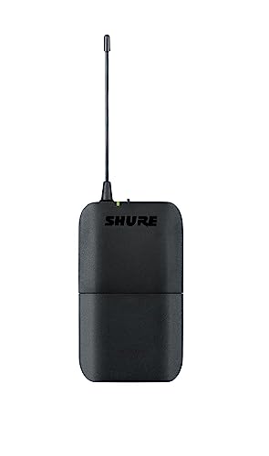 Shure Blx14R Uhf Wireless System - Perfect For Guitar And Bass With 1/4 Jack - 14-Hour Battery Life, 300 Ft Range | Includes 1/4" Jack Instrument Cable & Single Channel Rack Mount Receiver | H11 Band #TOP6