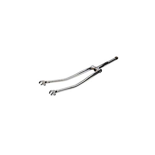 Fourche tradi 650b filetée 1 pouce en acier chromé pour restauration vélo vintage