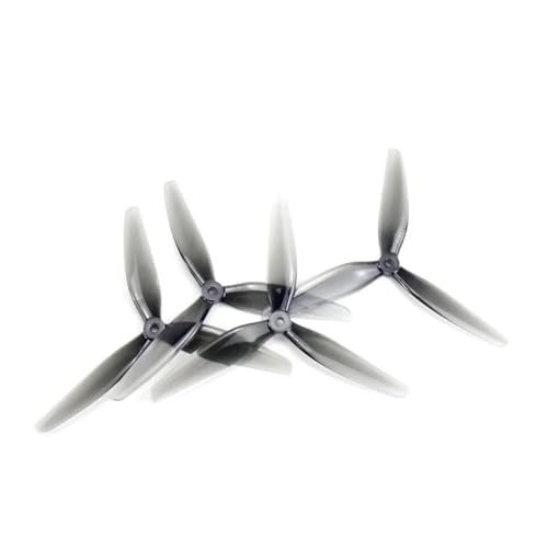 Hélice 3 pales 7 pouces 7040 en polycarbonate pour drone FPV - 2 paires