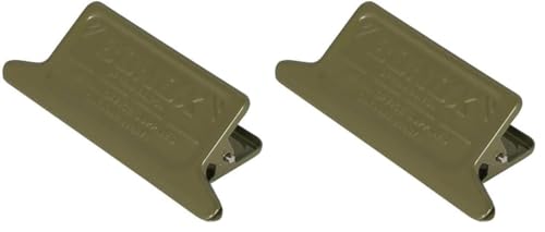 �_���g��(Dulton) ���� ���^�� �N���b�v �I���[�u ����46×��117×���s33mm METAL CLIP OLIVE DRAB 117-329OV (× 2)