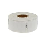 Rollo de etiquetas adhesivas compatibles con Dymo.