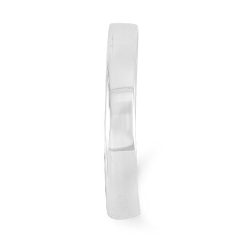 Avariah Diamonds Avariah Solid 14K White Gold High Polished Toe Ring thumb #5