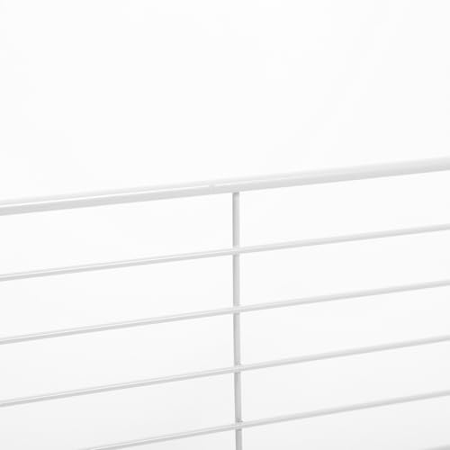 Estante de malla resistente de hierro blanco para refrigeración profesional 3