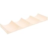 Tofficu European Style Wine Rack, Plastics Wave Shape Wine Bottle Holder, Stackable Anti Slip Counte