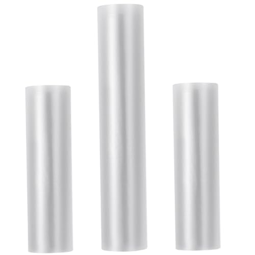 Cabilock Food Preservation Bag Set 3 Rolls of Vacuum Sealing Bags for Meat Fruits