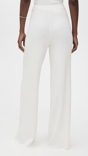 ATM Women's Cotton Cashmere Ribbed Wide Leg Pants3